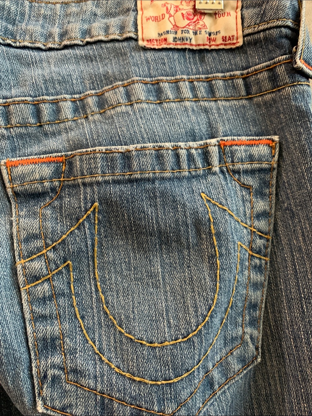 True Religion Classic Women's Bootcut Blue Denim Jeans